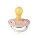 Пустышка BIBS De Lux из натурального латекса, круглая &mdash; Румянец (Blush GLOW; светится в темноте), размер 1 (0&ndash;6 мес.) 416-17 фото