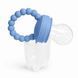 Силиконовый ниблер &laquo;Бусинки&raquo; коллекции &laquo;Первый прикорм&raquo;, Пудрово-синий 355-9 фото 1